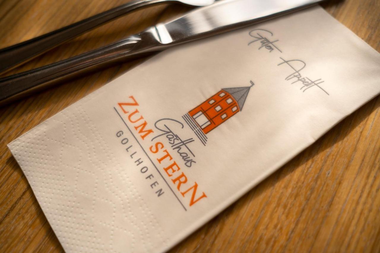Gasthaus Zum Stern Gollhofen Bagian luar foto