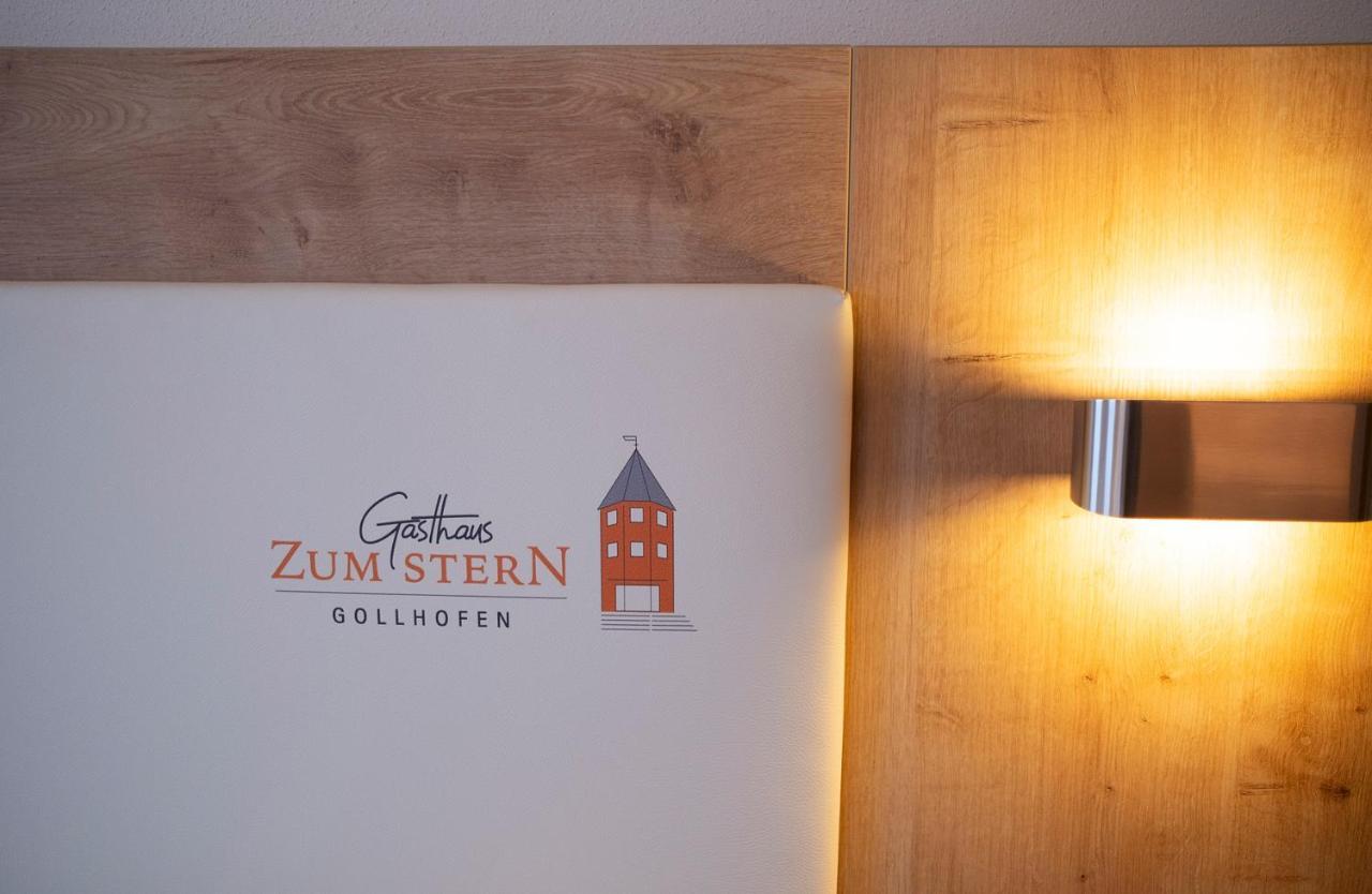Gasthaus Zum Stern Gollhofen Bagian luar foto
