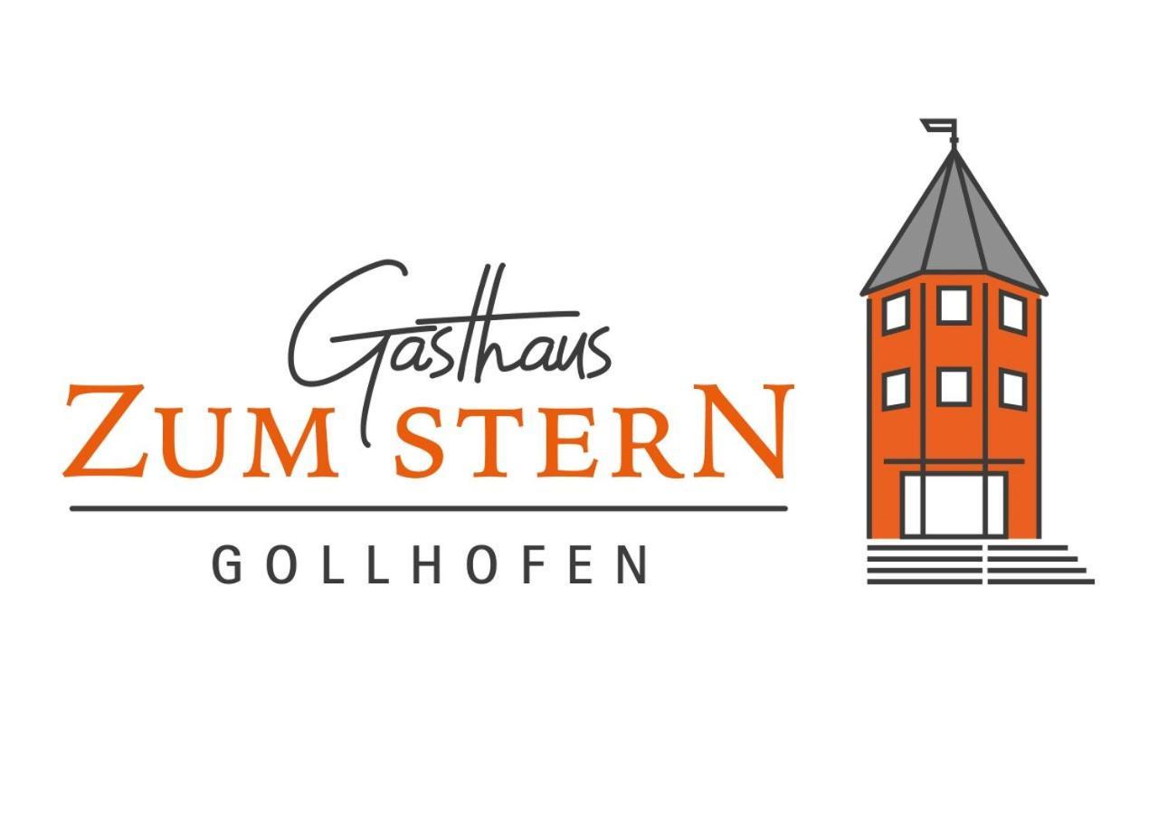 Gasthaus Zum Stern Hotel Gollhofen Bagian luar foto